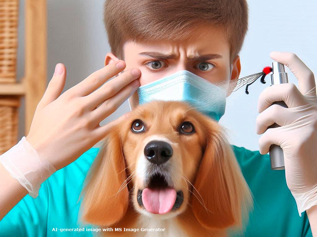 Réaction allergique aux poils d'animaux Réaction allergique aux poils d'animaux